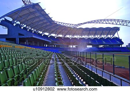 Taiwan, Taichung, Taichung Intercontinental Baseball Stadium View Large Photo Image Stock Image - Taiwan, Taichung, Taichung Intercontinental Baseball Stadium. Fotosearch