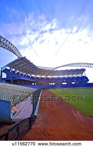 Stock Image - Taiwan, Taichung, Taichung Intercontinental Baseball Stadium. Fotosearch