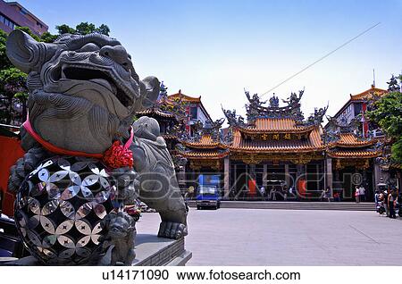 Taiwan, Taichung, Dajia Town, Chenlan Temple View Large Photo Image Stock Image - Taiwan, Taichung, Dajia Town, Chenlan Temple. Fotosearch