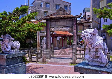 Taiwan, Taichung, Dajia Town, Lin-Shi Chastity Memorial Archway View Large Photo Image Stock Photo - Taiwan, Taichung, Dajia Town, Lin-Shi Chastity Memorial Archway. Fotosearch