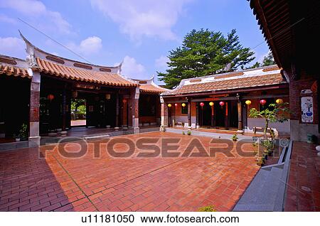 Stock Image - Taiwan, Taichung, Taichung Folklore Park. Fotosearch