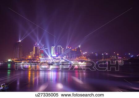 China, Chongqing, Convergence Of Two Rivers, Chaotianmen Pier View Large Photo Image Stock Photography - China, Chongqing, Convergence Of Two Rivers, Chaotianmen Pier. Fotosearch