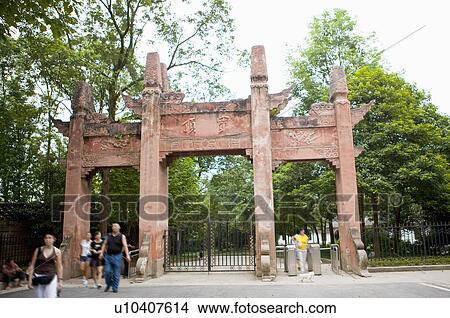 Baoding Mountain in Chongqing, The Dazu Rock Carvings, China View Large Photo Image Picture - Baoding Mountain in Chongqing, The Dazu Rock Carvings, China. Fotosearch