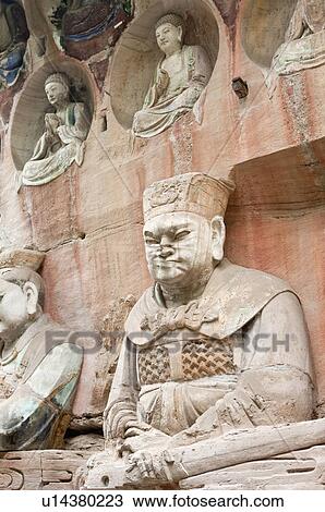 Baoding Mountain Rock Carvings in Chongqing, The Dazu Rock Carvings, China View Large Photo Image Stock Image - Baoding Mountain Rock Carvings in Chongqing, The Dazu Rock Carvings, China. Fotosearch