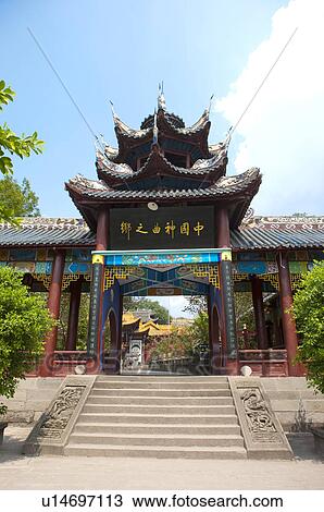 China, Yangtze River, Three Gorges, Fengdu, Ghost City View Large Photo Image Stock Image - China, Yangtze River, Three Gorges, Fengdu, Ghost City. Fotosearch
