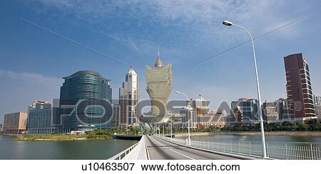 China, Macou cityscape View Large Photo Image Stock Photo - China, Macou cityscape. Fotosearch