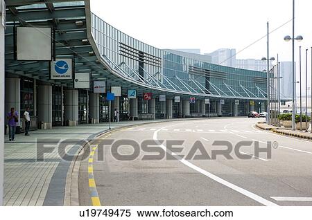 China, Macou, Macau International Airport View Large Photo Image Stock Photography - China, Macou, Macau International Airport. Fotosearch