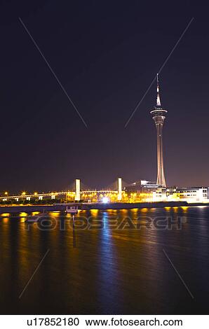 Stock Image - China, Macou, Macau Tower. Fotosearch