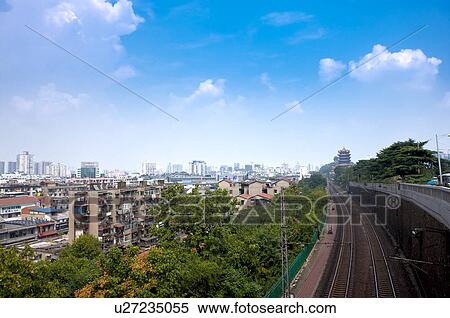 China, Hubei Province, Wuhan, Wuchang View Large Photo Image Stock Photography - China, Hubei Province, Wuhan, Wuchang. Fotosearch