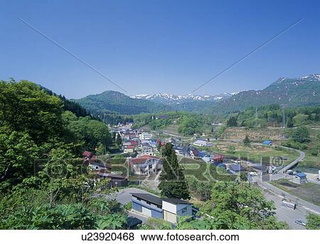 Hiziori Onsen, Ohkura, Yamagata, Japan View Large Photo Image Stock Photo - Hiziori Onsen, Ohkura, Yamagata, Japan. Fotosearch