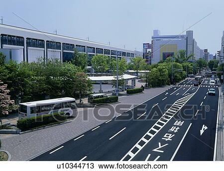 Stock Image - Koriyama Station, Koriyama, Fukushima, Japan. Fotosearch