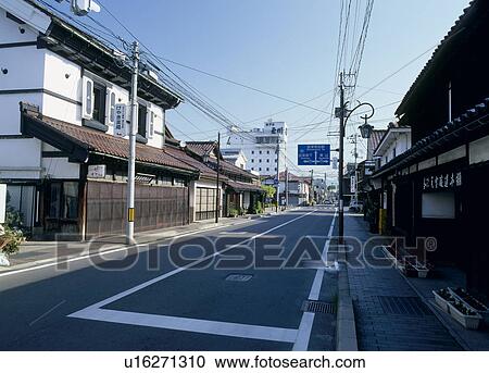 Nanukamachi Street, Aizuwakamatsu, Fukushima, Japan View Large Photo Image Stock Image - Nanukamachi Street, Aizuwakamatsu, Fukushima, Japan. Fotosearch