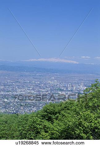 Stock Photography - Yamagata City, Yamagata, Yamagata, Japan. Fotosearch