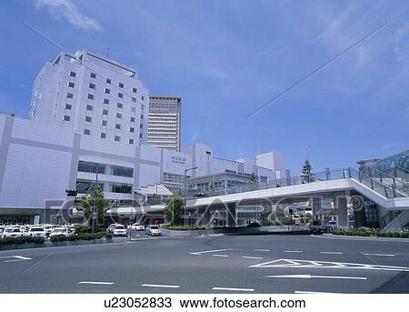 Yamagata Station, Yamagata, Yamagata, Japan View Large Photo Image Stock Image - Yamagata Station, Yamagata, Yamagata, Japan. Fotosearch