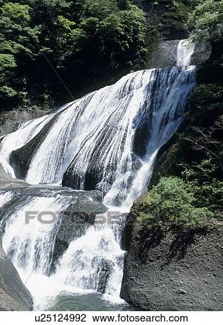 Stock Image - Fukuroda Falls, Daigo, Ibaraki, Japan. Fotosearch