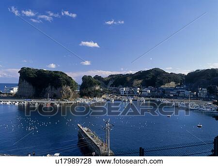 Stock Photo - Hiragata Port, Kitaibaraki, Ibaraki, Japan. Fotosearch