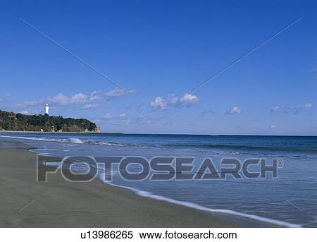 Kujihama Beach, Hitachi, Ibaraki, Japan View Large Photo Image Stock Photography - Kujihama Beach, Hitachi, Ibaraki, Japan. Fotosearch
