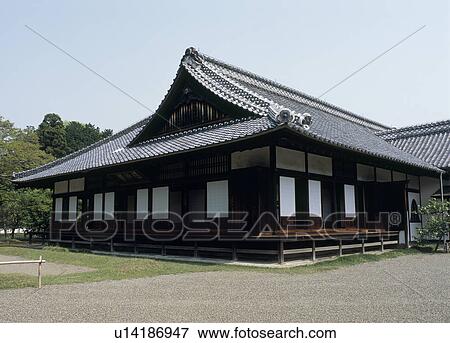 Stock Photo - Main Building of Kodokan, Mito, Ibaraki, Japan. Fotosearch