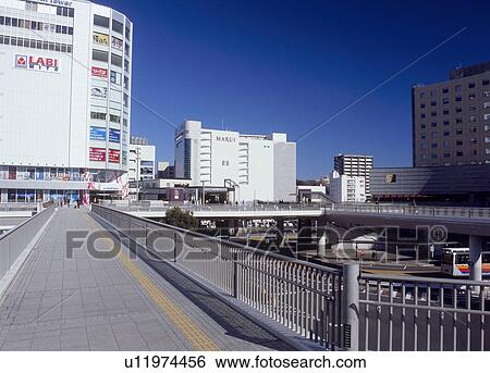 Mito Station, Mito, Ibaraki, Japan View Large Photo Image Stock Photograph - Mito Station, Mito, Ibaraki, Japan. Fotosearch