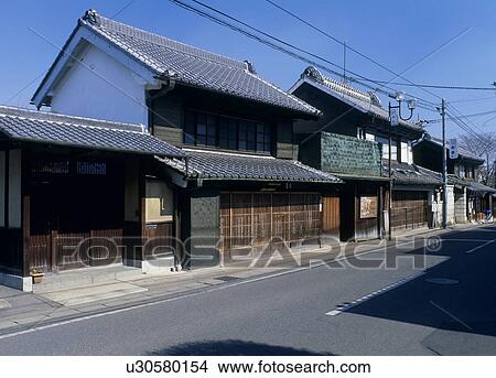 Picture - Yuki Old Town, Yuki, Ibaraki, Japan. Fotosearch