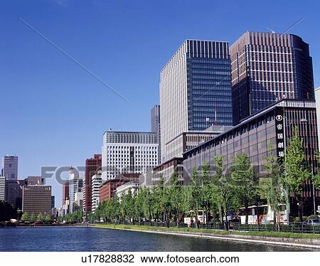 Stock Image - Marunouchi, Chiyoda, Tokyo, Japan. Fotosearch