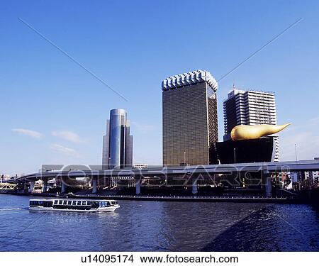 Sumida River, Sumida, Tokyo, Japan View Large Photo Image Picture - Sumida River, Sumida, Tokyo, Japan. Fotosearch