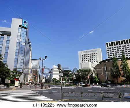 Yotsuya Station Crossing, Chiyoda, Tokyo, Japan View Large Photo Image Stock Photography - Yotsuya Station Crossing, Chiyoda, Tokyo, Japan. Fotosearch