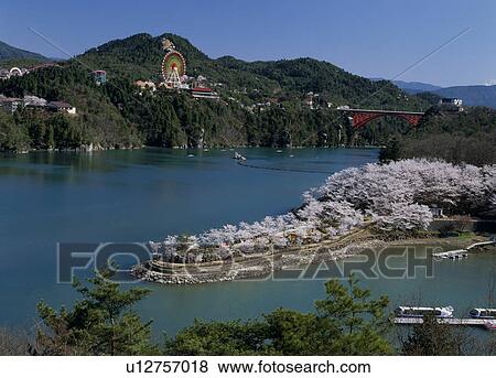Stock Photo - Ena Gorge, Ena, Gifu, Japan. Fotosearch