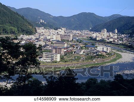 Stock Photo - Gero Onsen, Gero, Gifu, Japan. Fotosearch