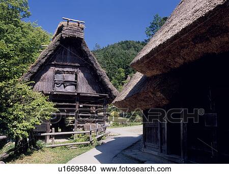 Hida-no-sato, Takayama, Gifu, Japan View Large Photo Image Stock Image - Hida-no-sato, Takayama, Gifu, Japan. Fotosearch