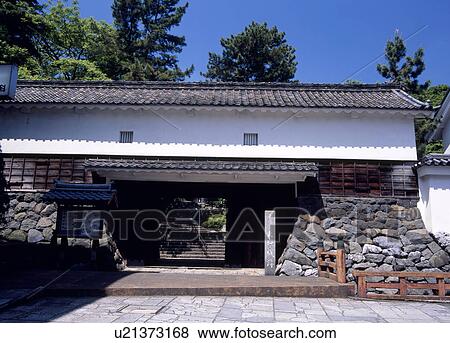 Stock Photo - Ogaki Castle, Ogaki, Gifu, Japan. Fotosearch