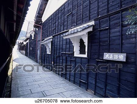 Taisho Village, Ena, Gifu, Japan View Large Photo Image Stock Photo - Taisho Village, Ena, Gifu, Japan. Fotosearch
