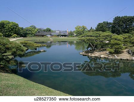 Koraku-en, Okayama, Okayama, Japan View Large Photo Image Stock Image - Koraku-en, Okayama, Okayama, Japan. Fotosearch