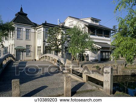 Stock Image - Kurashikikan, Kurashiki, Okayama, Japan. Fotosearch