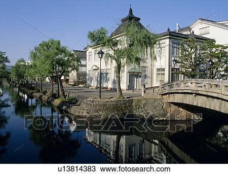 Stock Image - Kurashikikan, Kurashiki, Okayama, Japan. Fotosearch