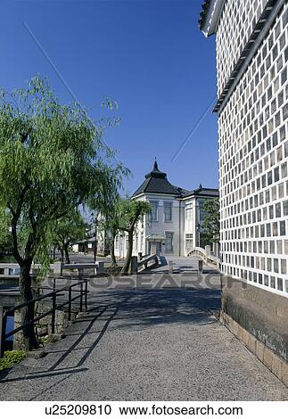 Stock Image - Kurashikikan, Kurashiki, Okayama, Japan. Fotosearch