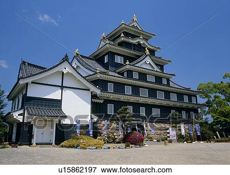 Stock Photo - Okayama Castle, Okayama, Okayama, Japan. Fotosearch