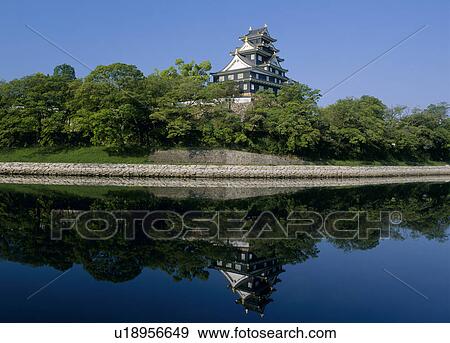 Okayama Castle, Okayama, Okayama, Japan View Large Photo Image Stock Photo - Okayama Castle, Okayama, Okayama, Japan. Fotosearch