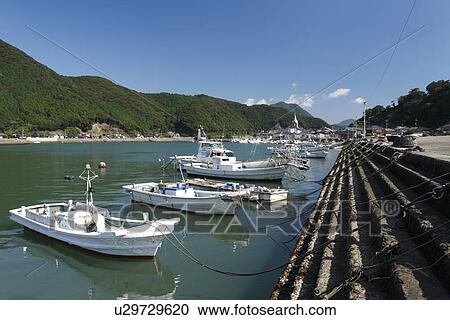 Stock Image - Fishing Boat, Amakusa, Kumamoto, Japan. Fotosearch