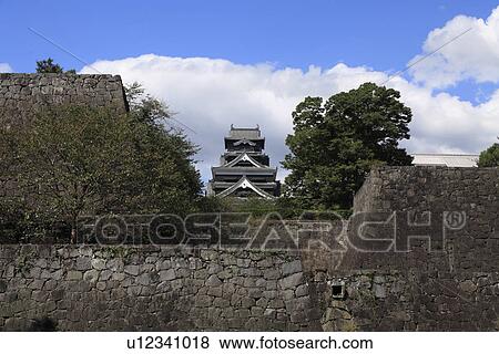 Stock Photo - Kumamoto Castle, Kumamoto, Kumamoto, Japan. Fotosearch