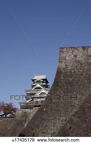 Stock Photo - Kumamoto Castle, Kumamoto, Kumamoto, Japan. Fotosearch