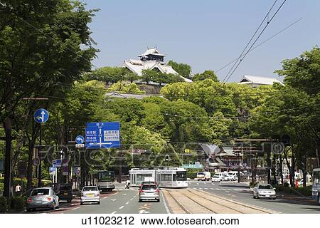 Stock Image - Kumamoto City, Kumamoto, Kumamoto, Japan. Fotosearch