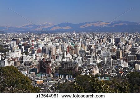 Kumamoto City, Kumamoto, Kumamoto, Japan View Large Photo Image Stock Image - Kumamoto City, Kumamoto, Kumamoto, Japan. Fotosearch