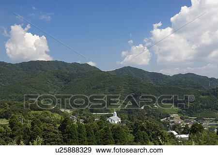 Stock Photo - Mountains of Amakusa, Amakusa, Kumamoto, Japan. Fotosearch