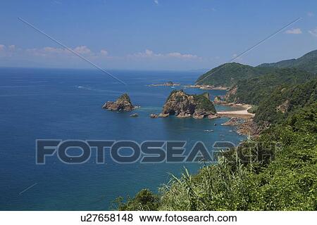 Stock Photo - Myokengaura, Amakusa, Kumamoto, Japan. Fotosearch