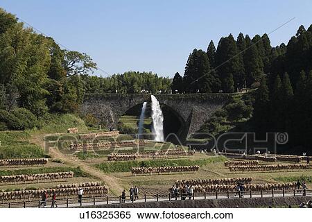 Tsujun Bridge, Yamato, Kumamoto, Japan View Large Photo Image Stock Photography - Tsujun Bridge, Yamato, Kumamoto, Japan. Fotosearch