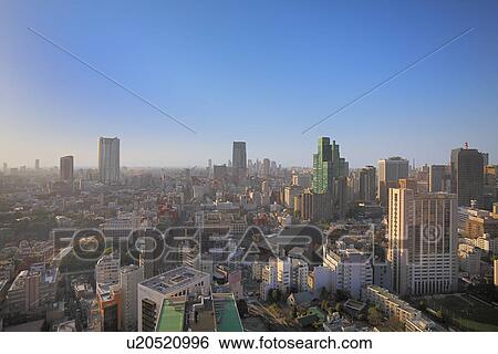 Cityscape, Minato, Tokyo, Japan View Large Photo Image Stock Photograph - Cityscape, Minato, Tokyo, Japan. Fotosearch