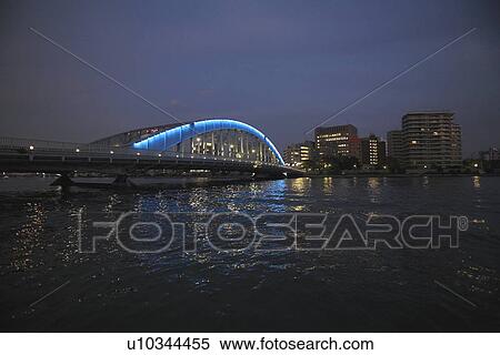 Eitai Bridge, Chuo, Tokyo, Japan View Large Photo Image Stock Photography - Eitai Bridge, Chuo, Tokyo, Japan. Fotosearch
