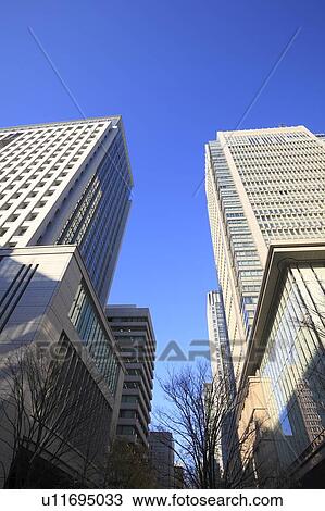 Stock Image - Marunouchi, Chiyoda, Tokyo, Japan. Fotosearch