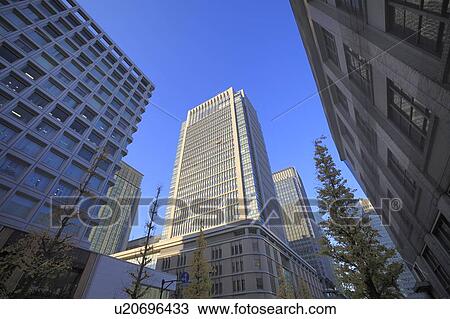 Stock Image - Marunouchi, Chiyoda, Tokyo, Japan. Fotosearch